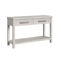 Sansa White Sofa Table