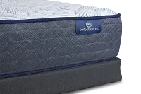 Serta Perfect Sleeper Blue Lagoon Nights Firm Low-profile Mattress Set