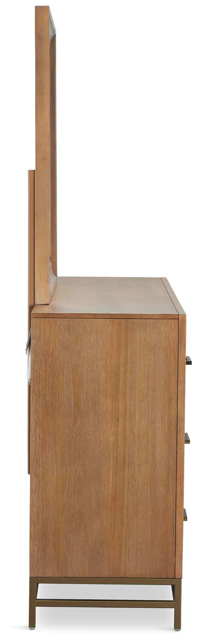 Provo Mid Tone Dresser & Mirror