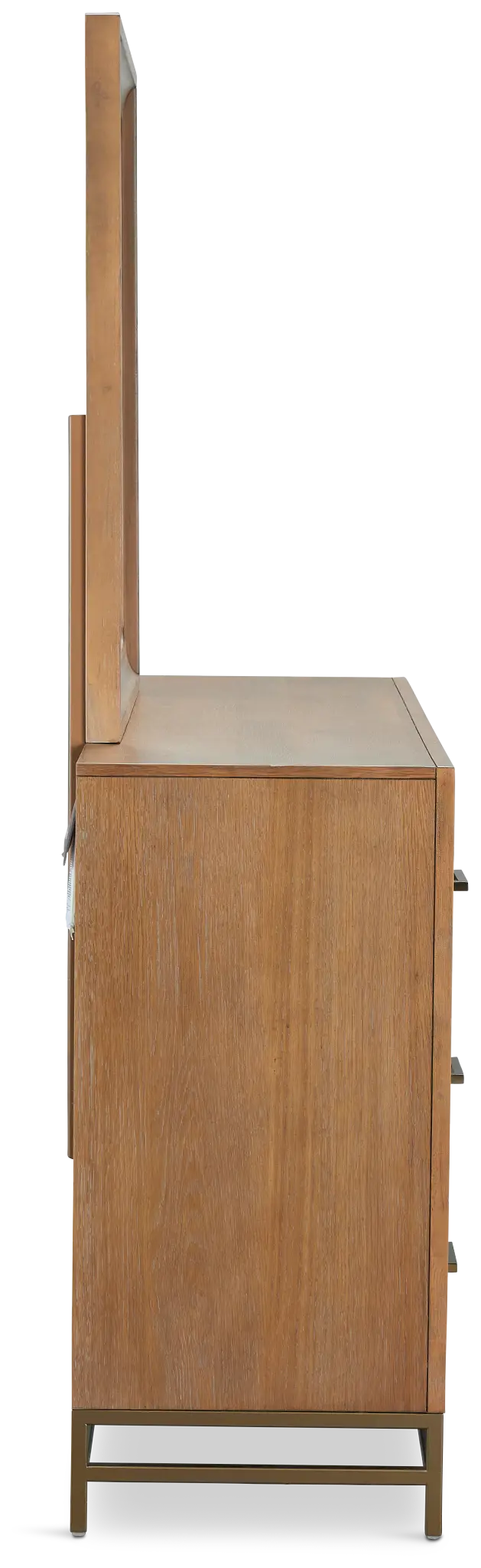 Provo Mid Tone Dresser & Mirror Provo Mid Tone Dresser & Mirror