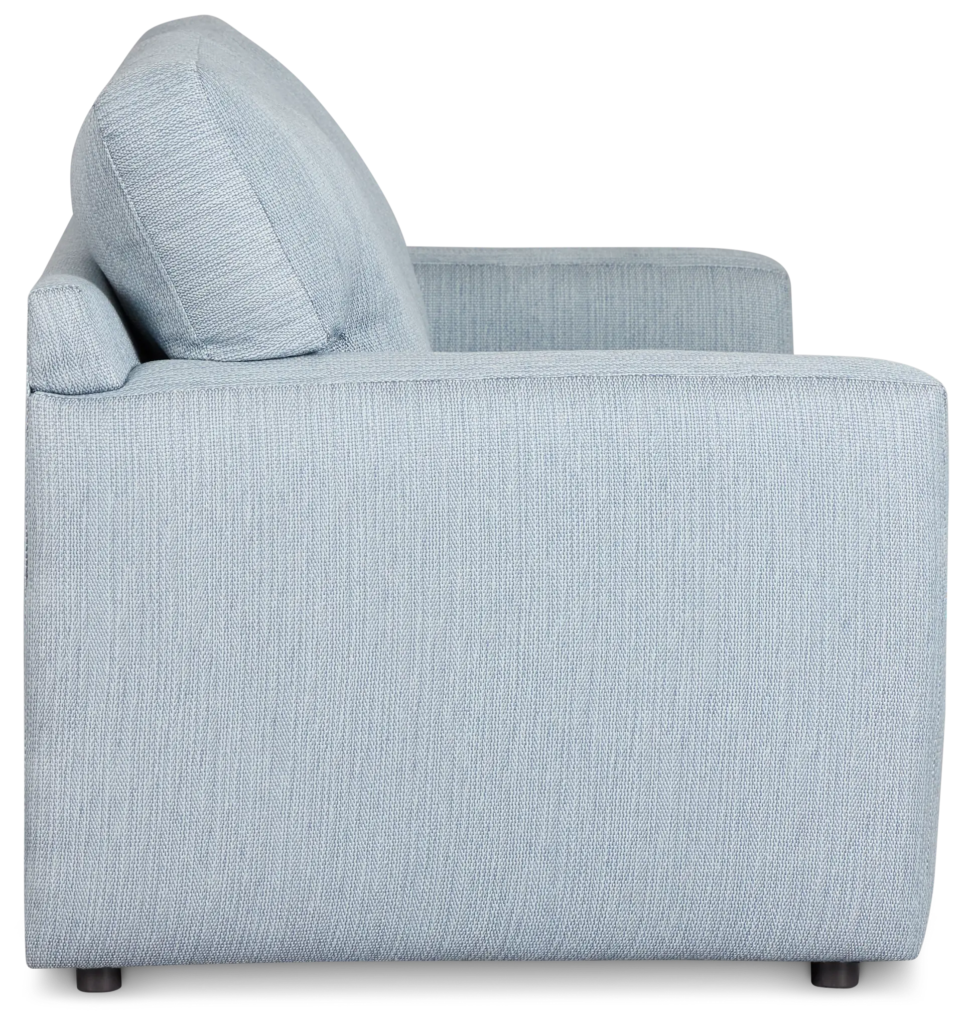 Rhodes Light Blue Fabric Sofa Rhodes Light Blue Fabric Sofa