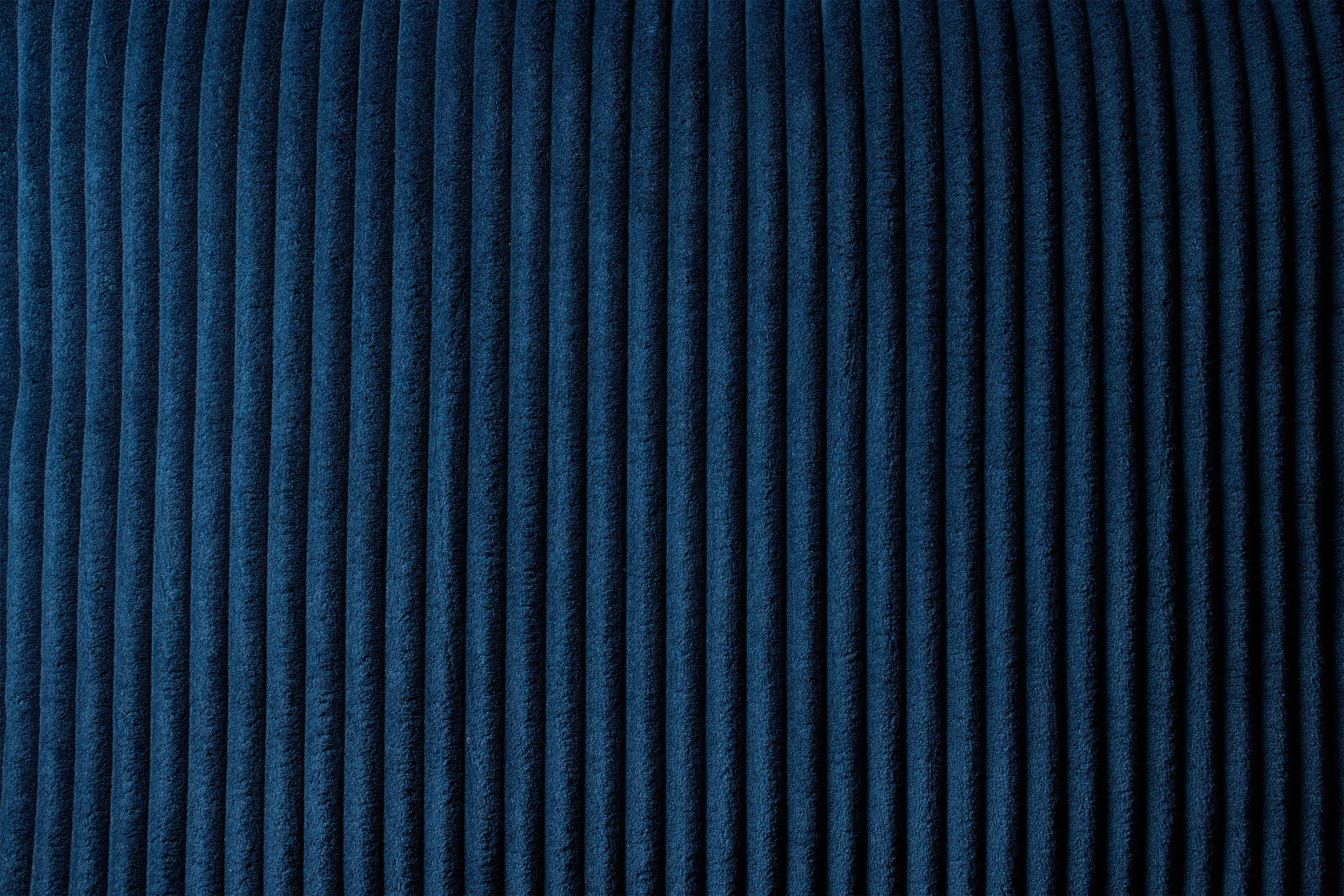 Charlie Dark Blue Fabric Chaise