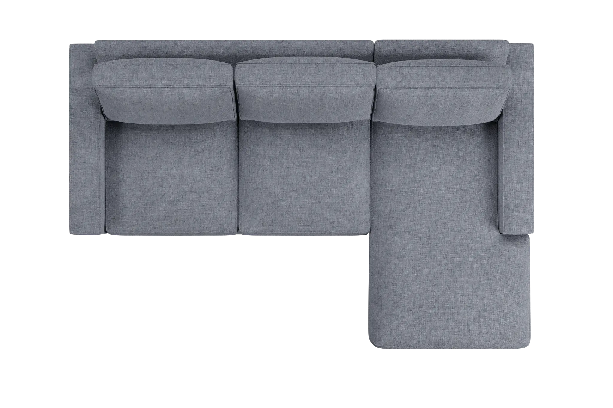 Edgewater Elevation Gray Right Chaise Sectional Edgewater Elevation Gray Right Chaise Sectional