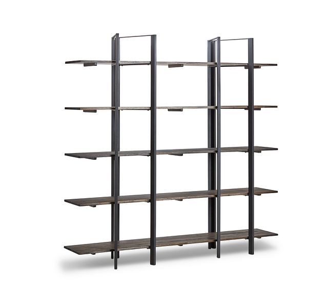 Aspen Dark Tone Bookcase