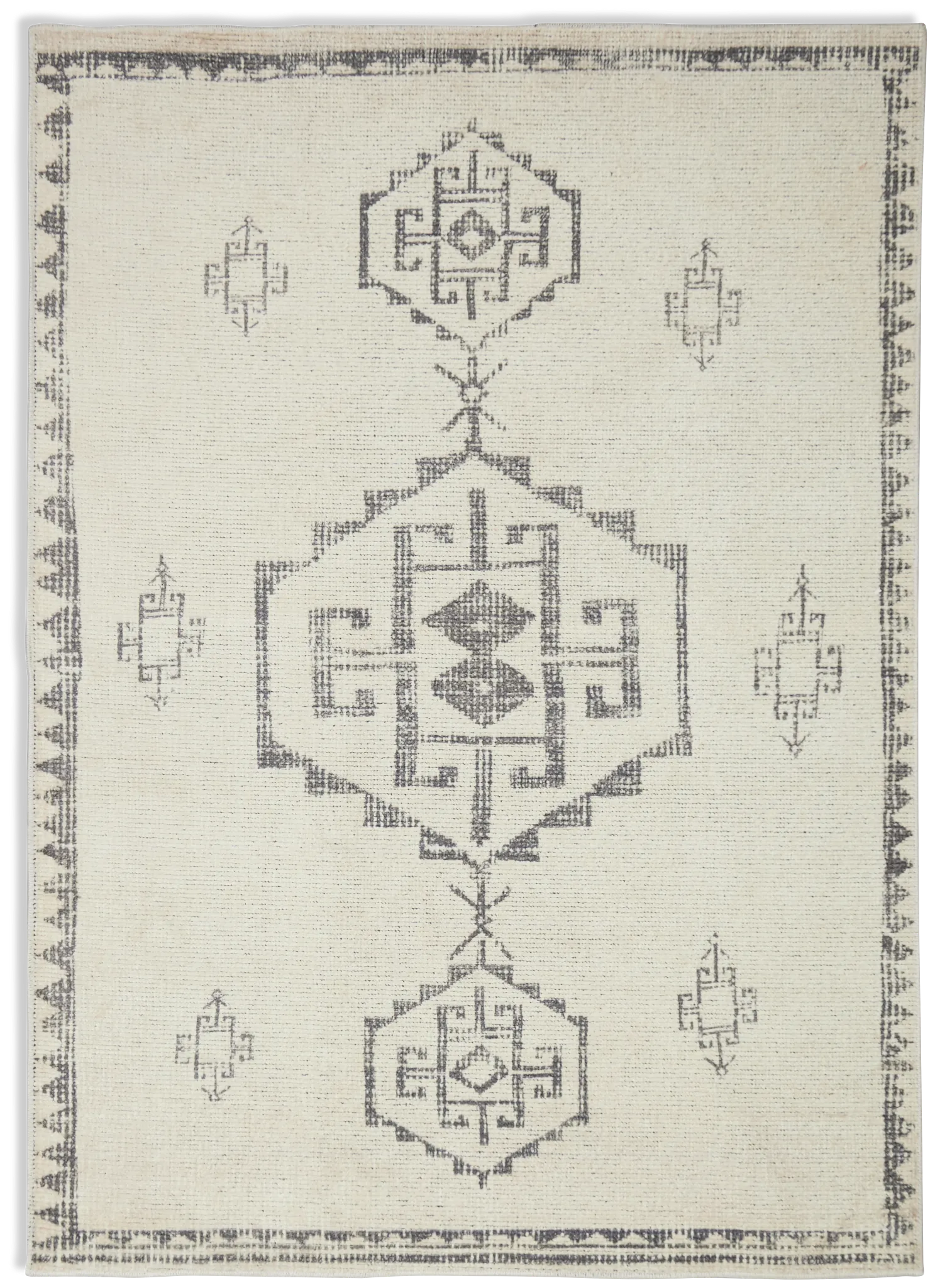 Ilona Black 7x10 Area Rug