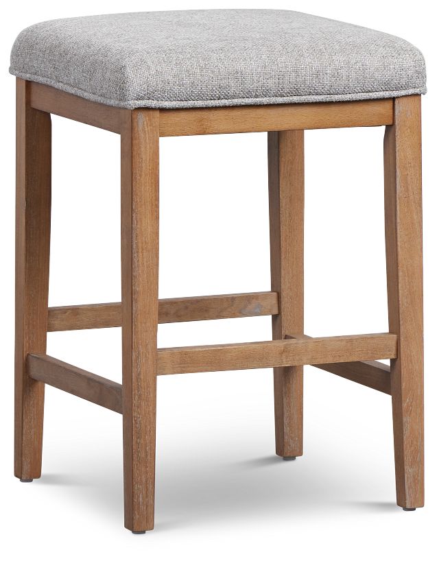 Provo Gray 24" Upholstered Barstool