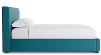 Grayton Elite Teal 44" Upholstered Platform Bed