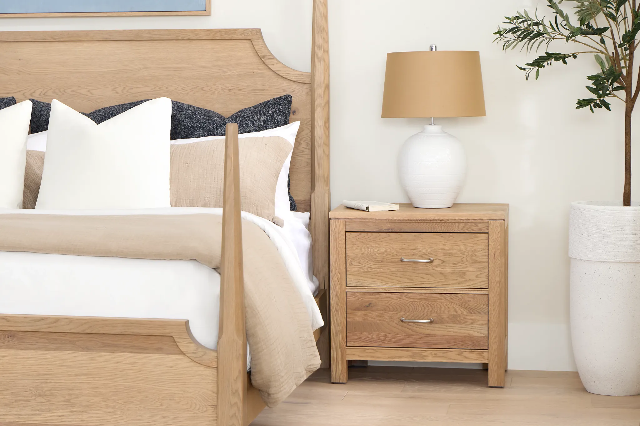 Carolina Light Tone Nightstand
