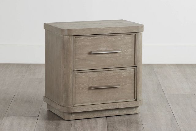 Soho Light Tone 2-drawer Nightstand