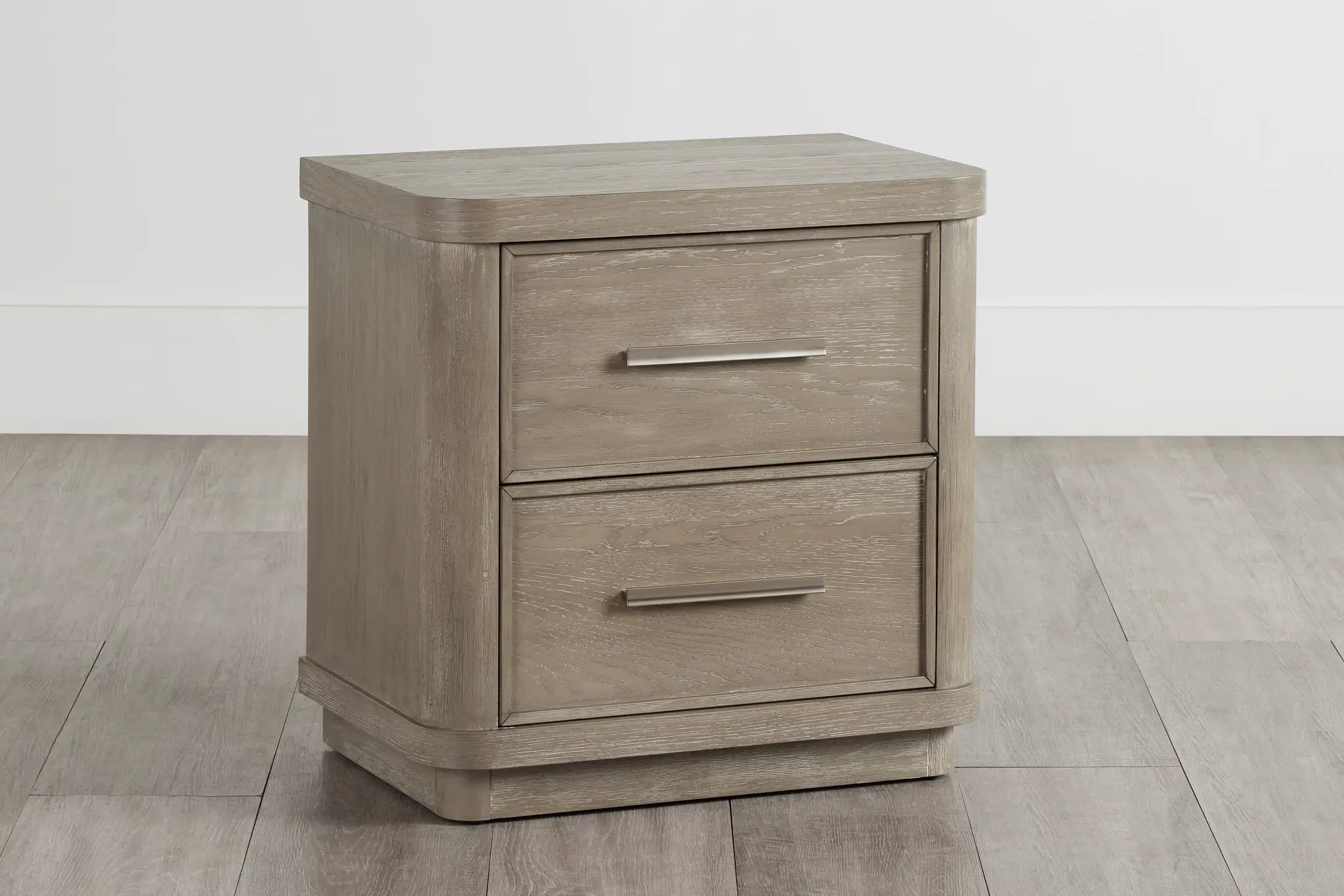 Soho Light Tone 2-drawer Nightstand Soho Light Tone 2-drawer Nightstand