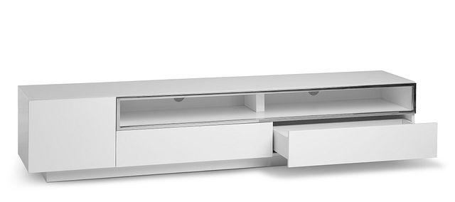 Vancouver White 86" Tv Stand (3)