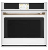 Cafe 90 Series White 30" Single Electric Oven