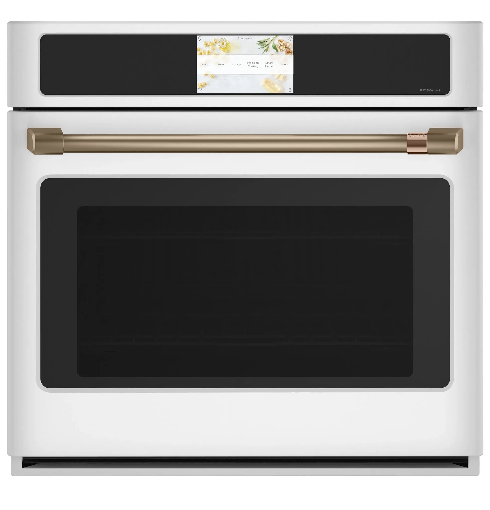 Cafe 90 Series White 30" Single Electric Oven