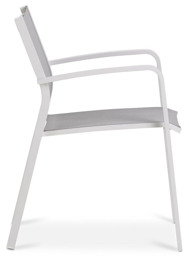 Lisbon Gray Sling Chair