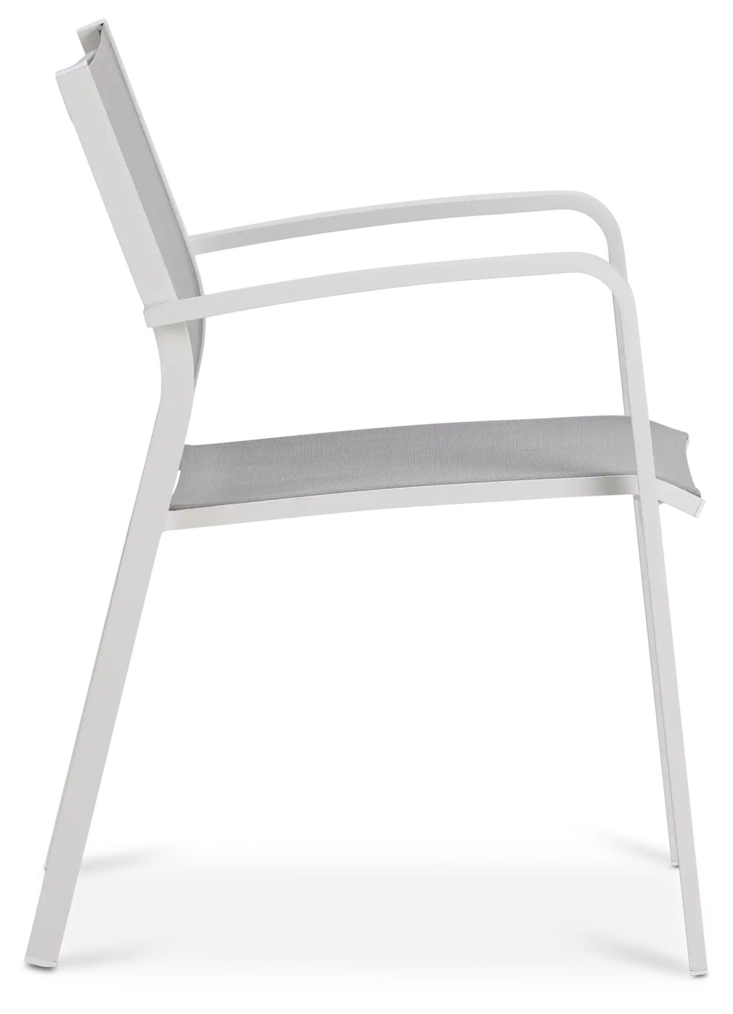 Lisbon Gray Sling Chair Lisbon Gray Sling Chair