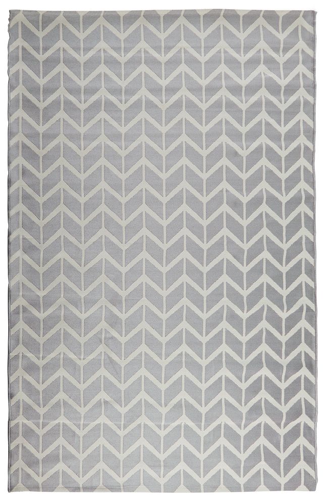 Simone Gray Indoor/outdoor 8x11 Area Rug