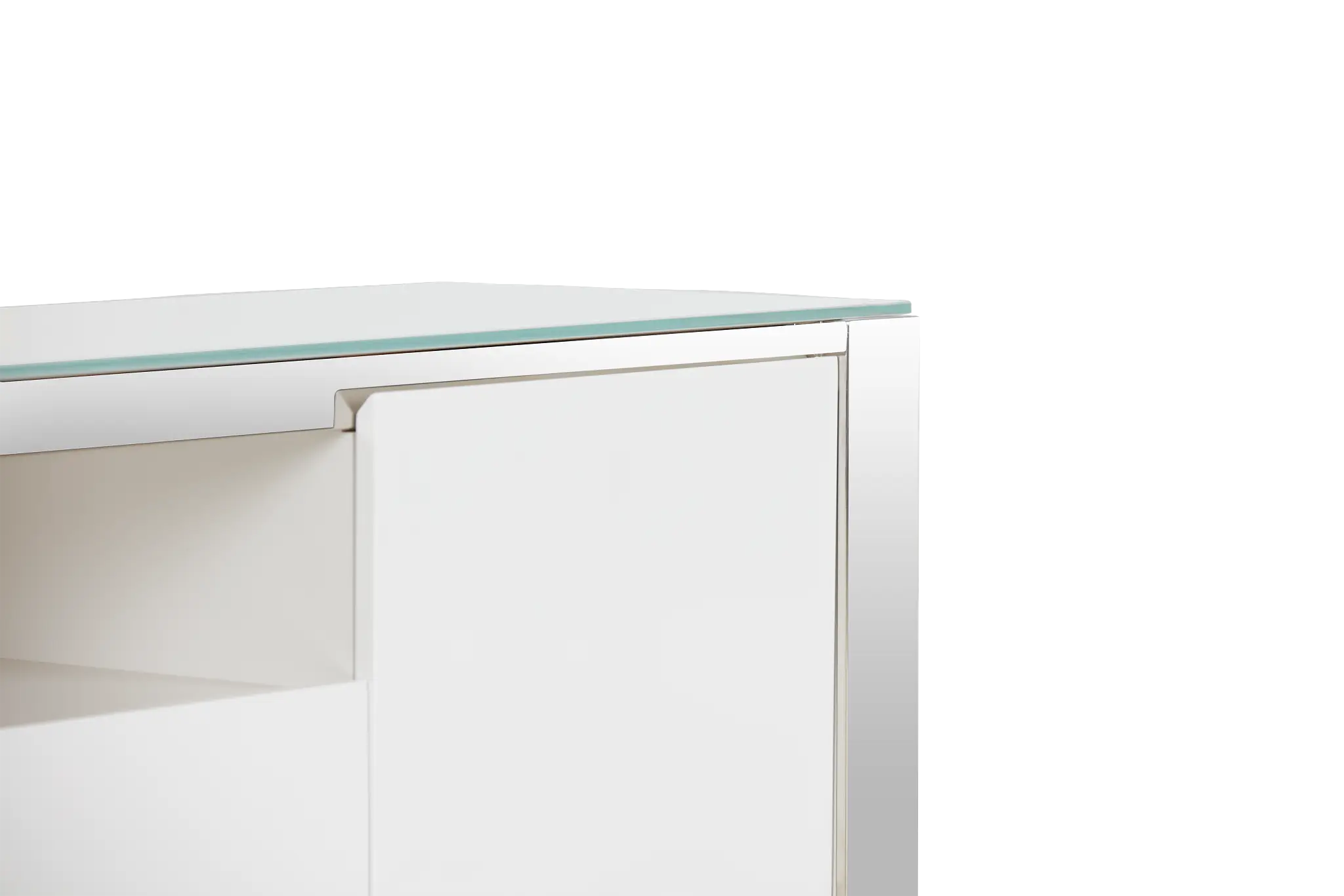 Harley White 86" Tv Stand Harley White 86" Tv Stand