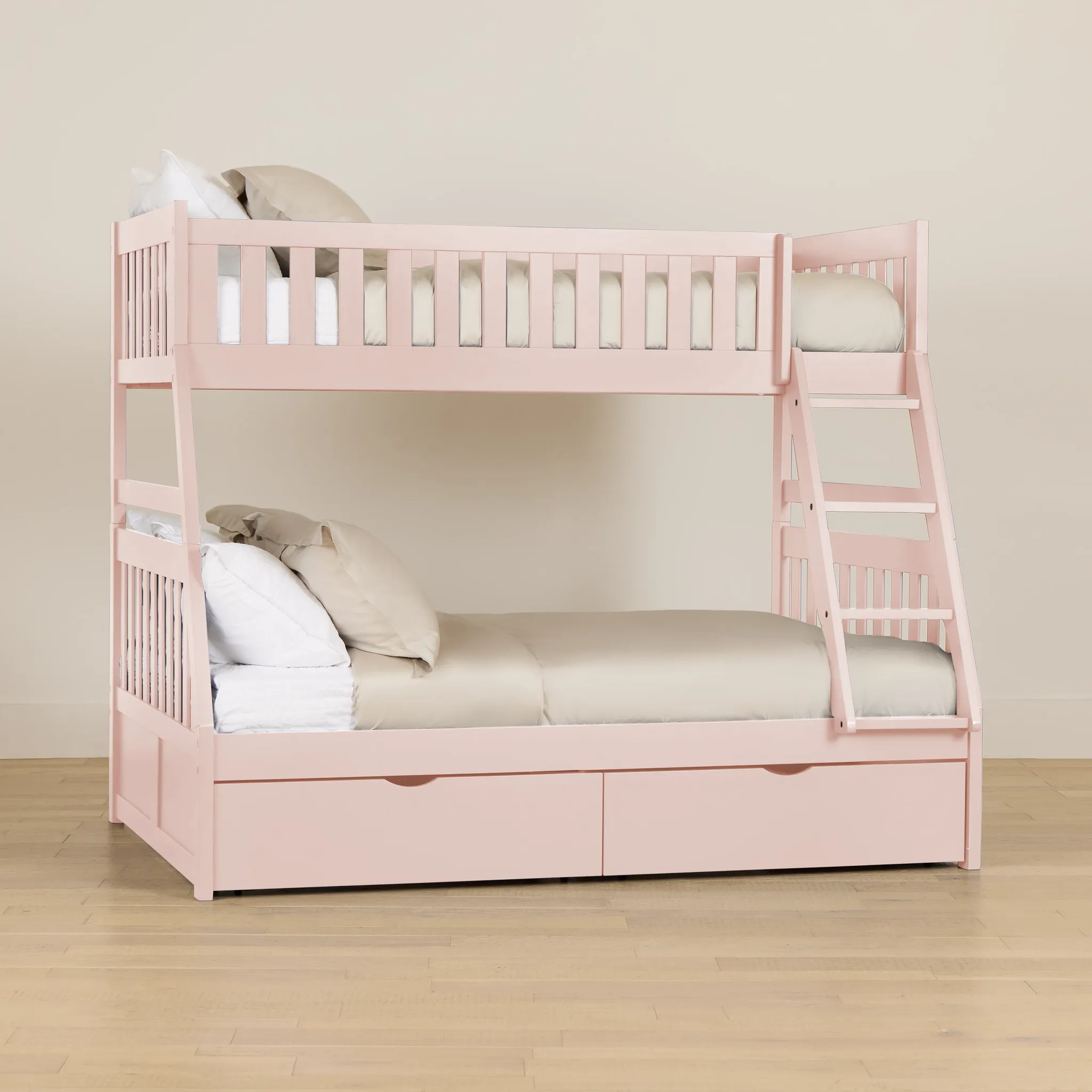Charleston Pink Storage Bunk Bed