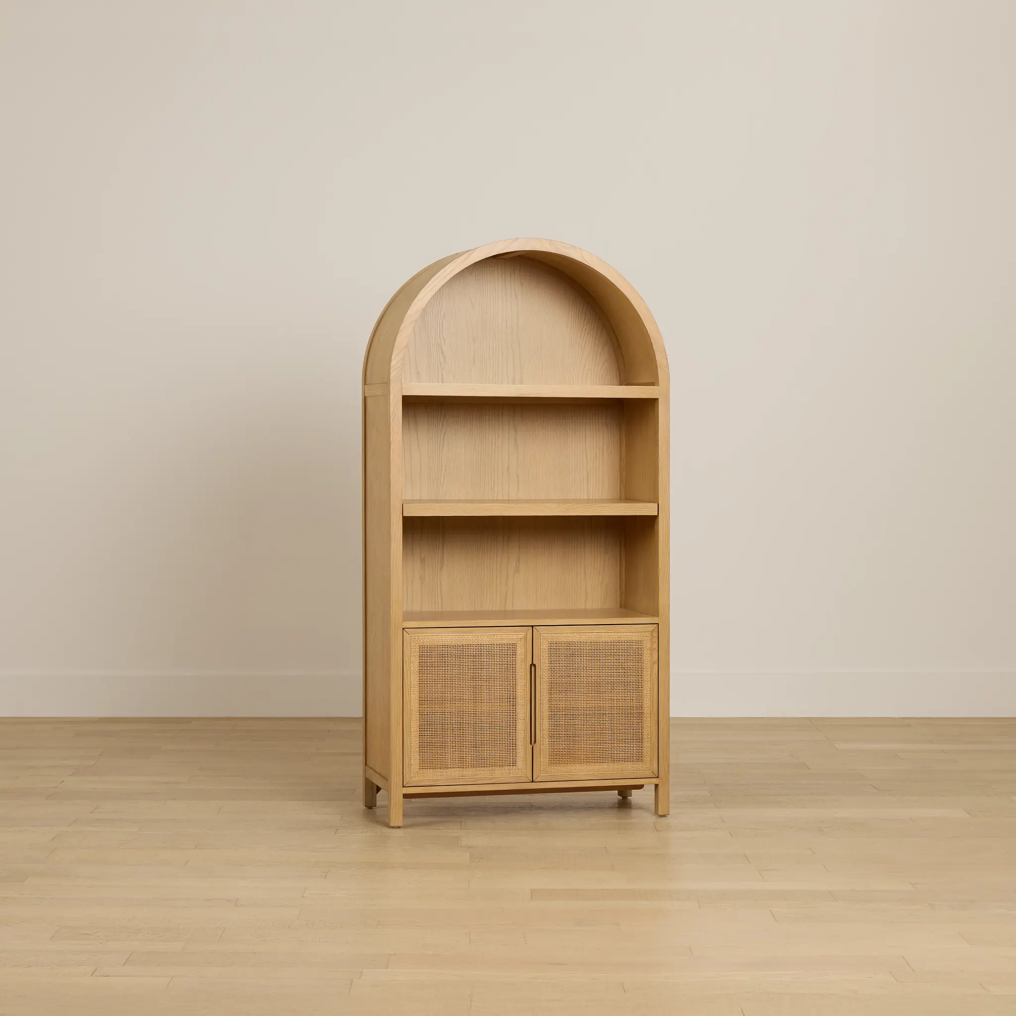Pacific Light Tone Arched Bookcase Pacific Light Tone Arched Bookcase