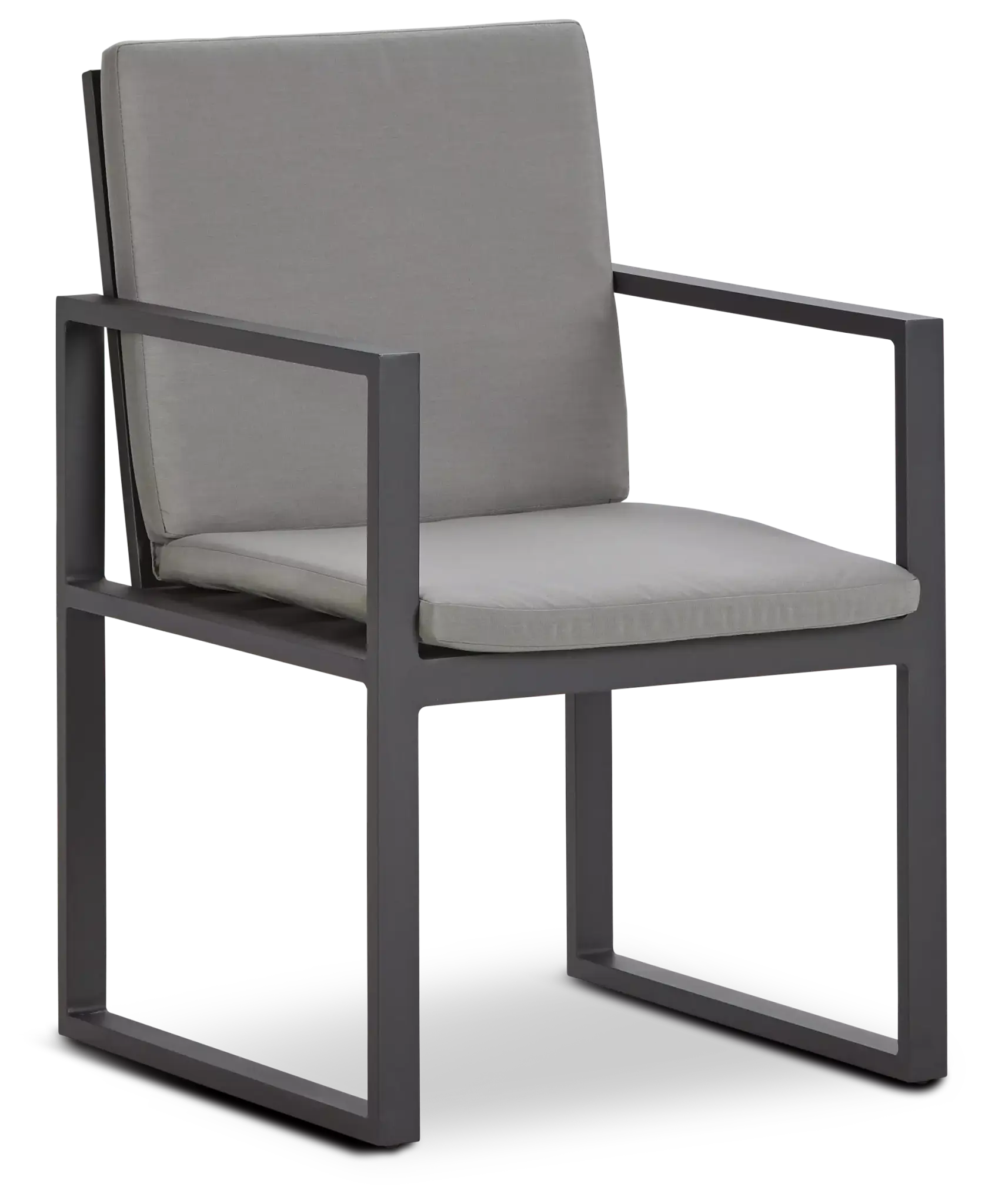 Linear Dark Gray Arm Chair Linear Dark Gray Arm Chair