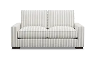 Edgewater Sea Lane Light Gray Loveseat