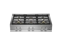 Bertazzoni 366 Series Stainless Steel 36" Gas Cook Top