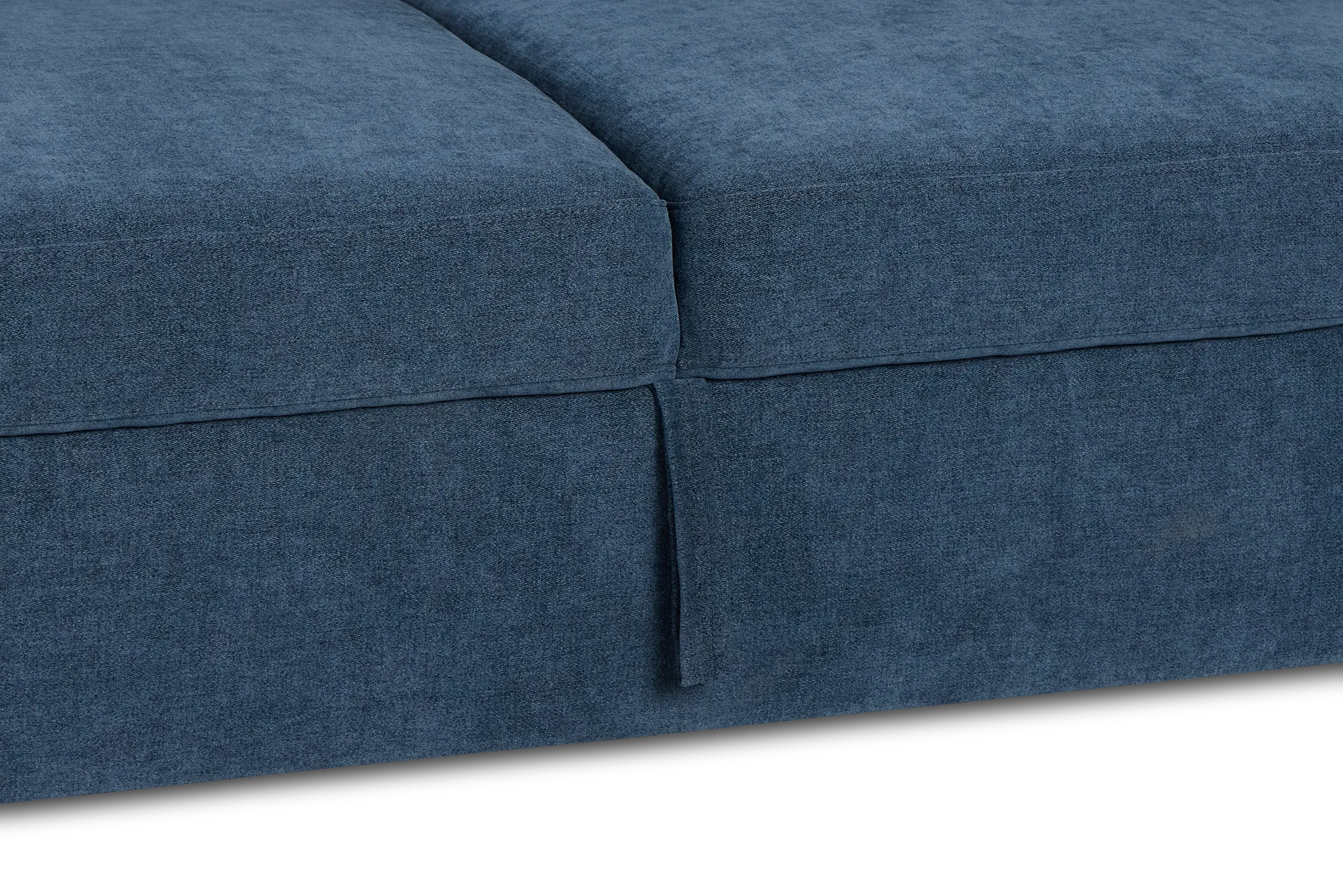 Addie Blue Fabric 8-piece Pit Storage Sectional