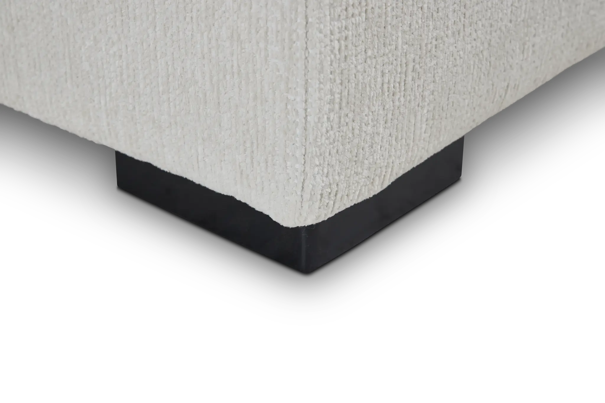 Blakely White Fabric Left Chaise Storage Sectional Blakely White Fabric Left Chaise Storage Sectional