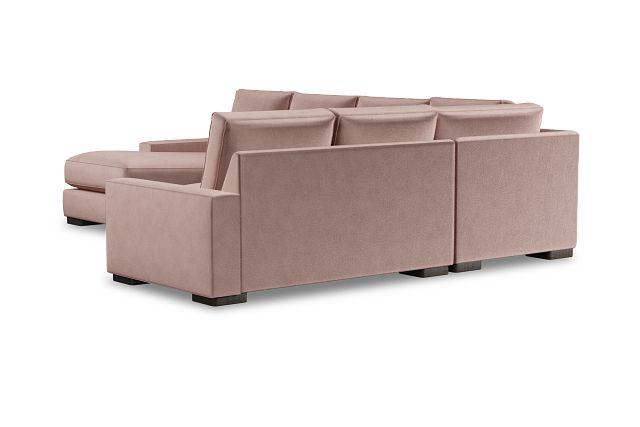 Edgewater Joya Light Pink Medium Left Chaise Sectional