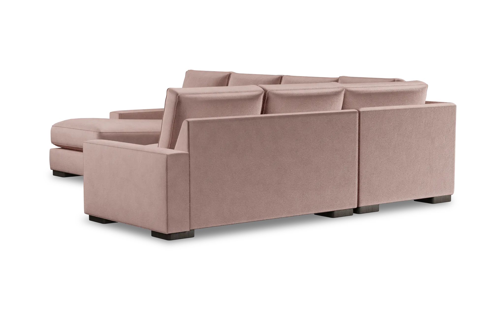 Edgewater Joya Light Pink Medium Left Chaise Sectional Edgewater Joya Light Pink Medium Left Chaise Sectional