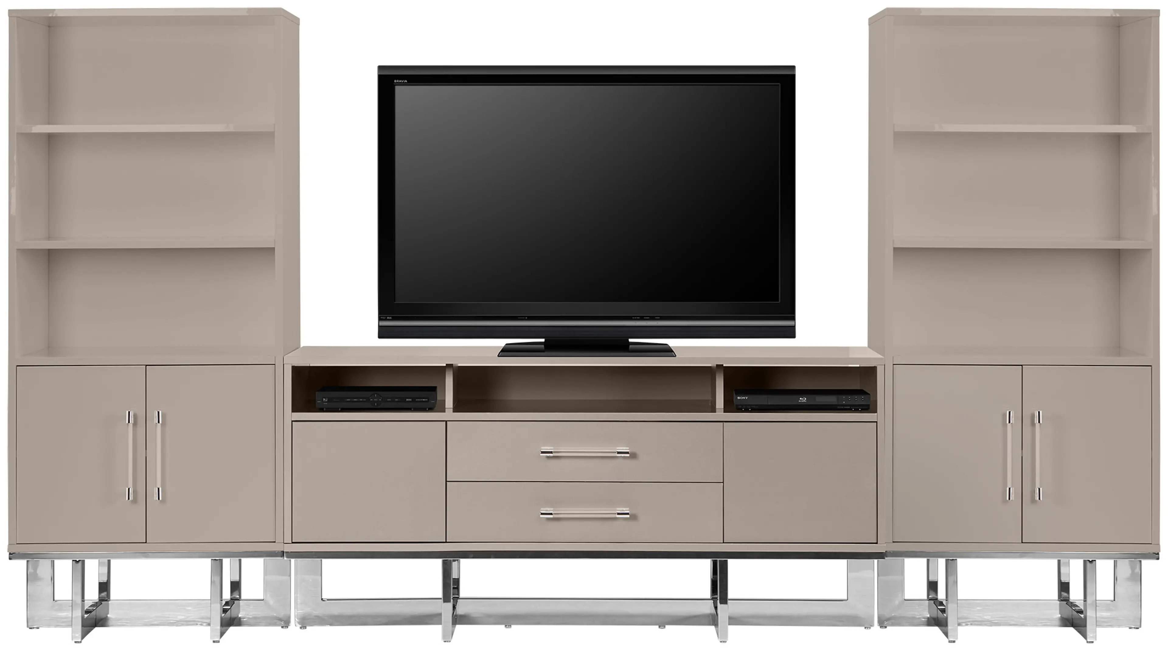 Cortina Champagne Entertainment Wall Cortina Champagne Entertainment Wall