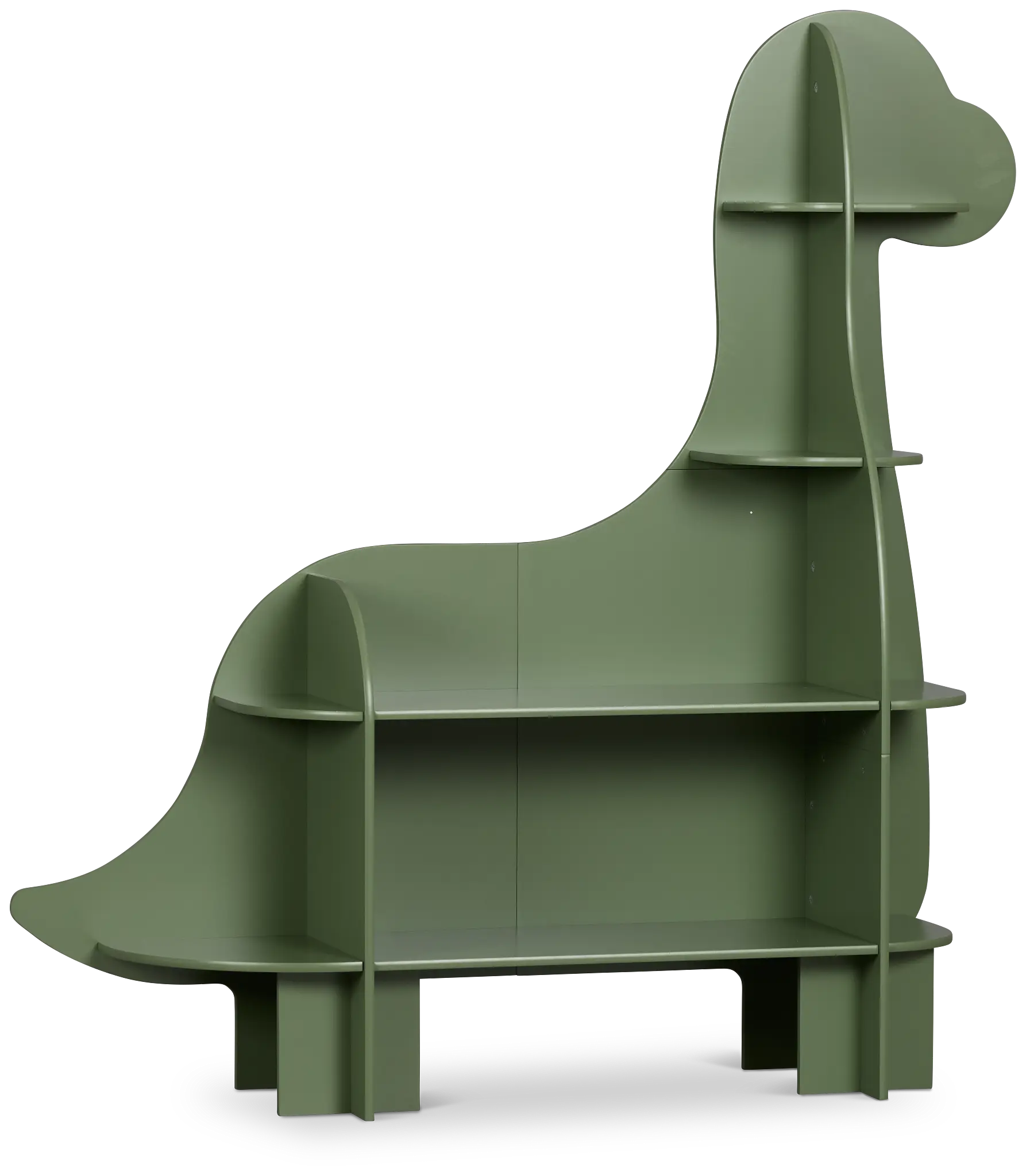 Dinosaur Green Storage Bookcase Dinosaur Green Storage Bookcase