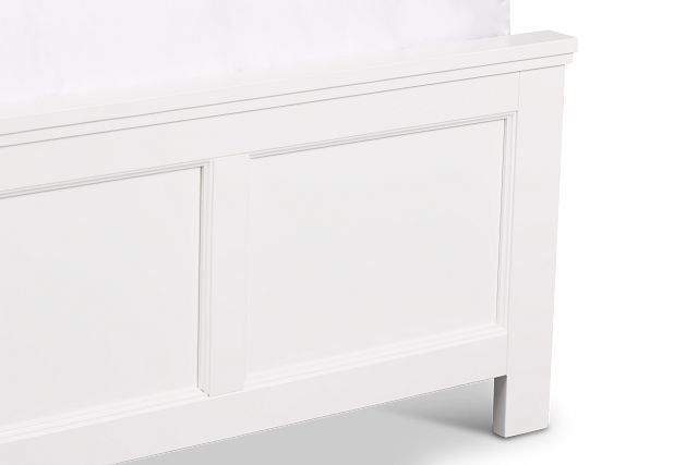 Seabrook White Panel Bed