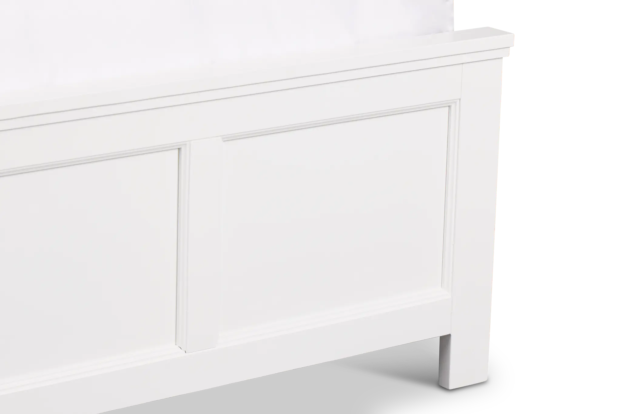 Seabrook White Panel Bed Seabrook White Panel Bed