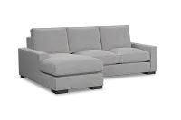 Edgewater Maguire Gray Left Chaise Sectional