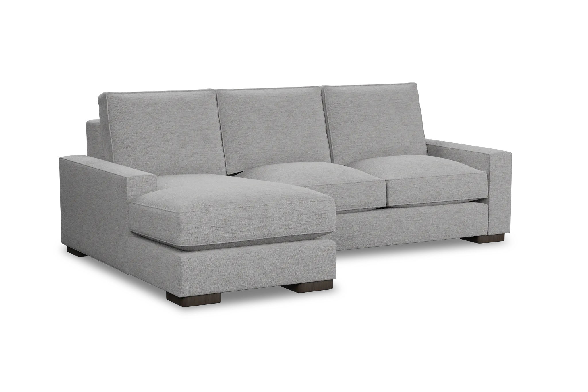 Edgewater Maguire Gray Left Chaise Sectional