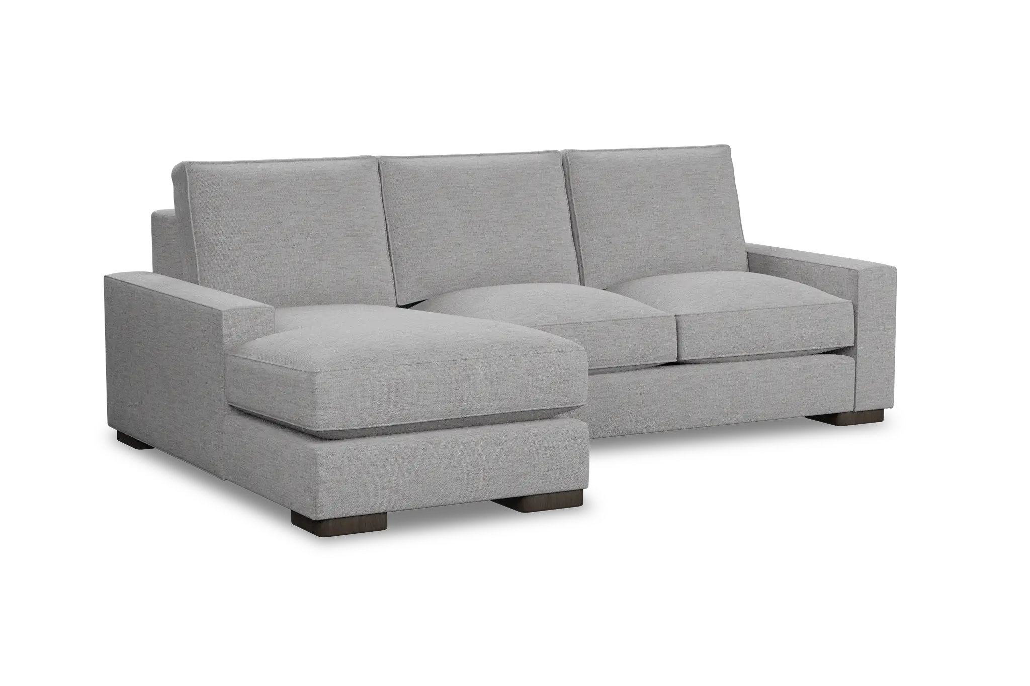 Edgewater Maguire Gray Left Chaise Sectional Edgewater Maguire Gray Left Chaise Sectional