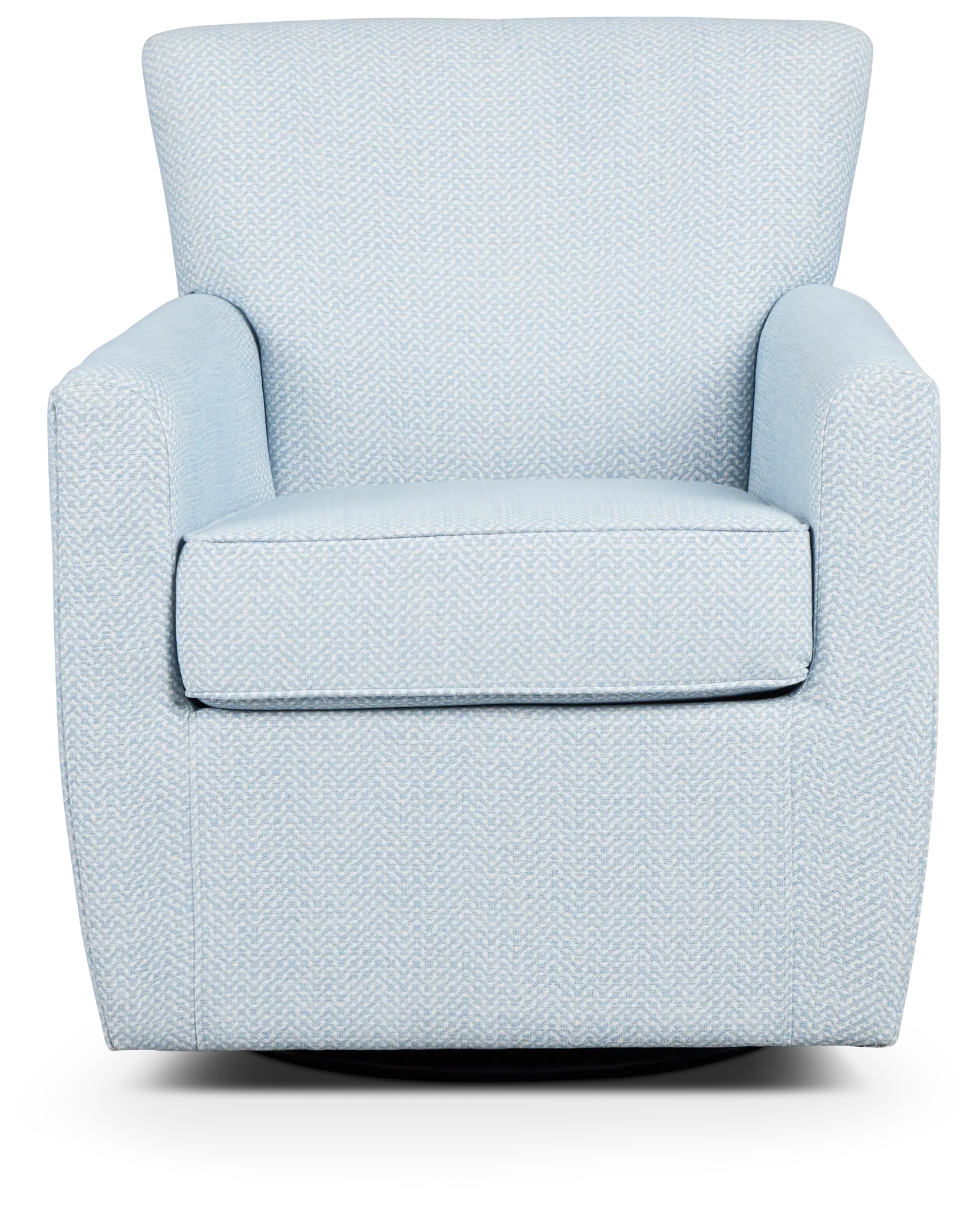 Harley Light Blue Fabric Swivel Accent Chair Harley Light Blue Fabric Swivel Accent Chair