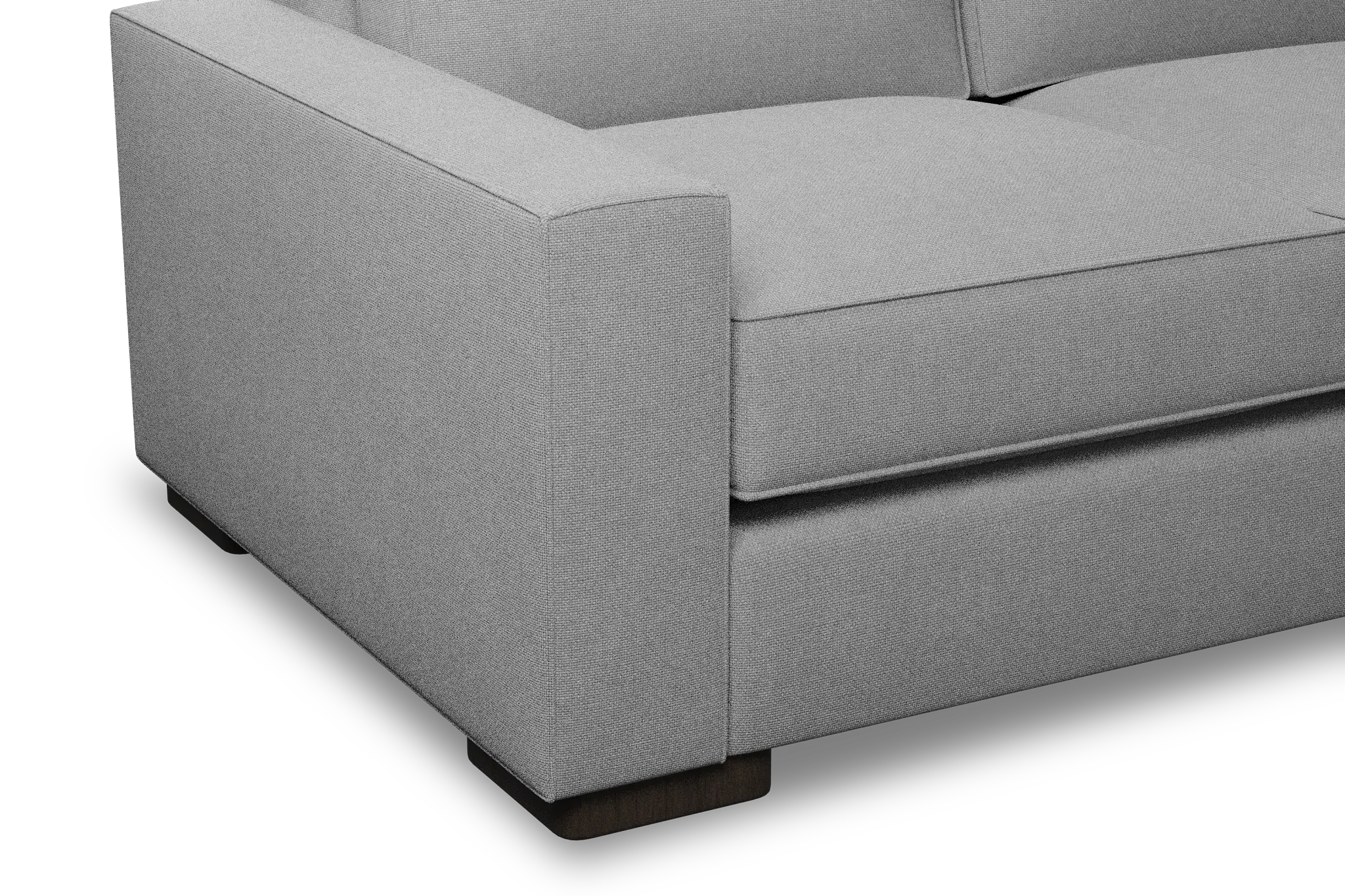 Edgewater Suave Gray 96" Sofa W/ 3 Cushions Edgewater Suave Gray 96" Sofa W/ 3 Cushions