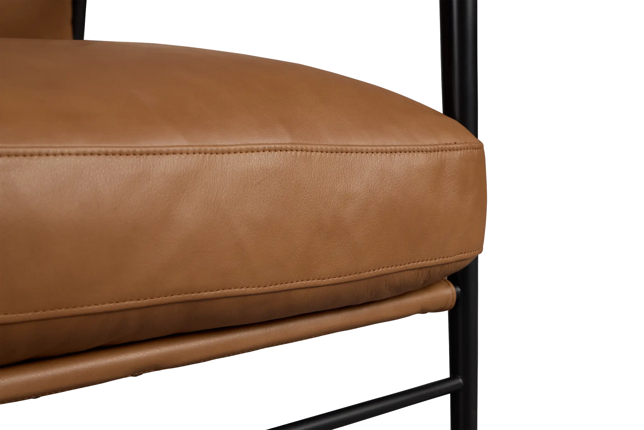 Fiora Light Brown Leather Accent Chair Fiora Light Brown Leather Accent Chair