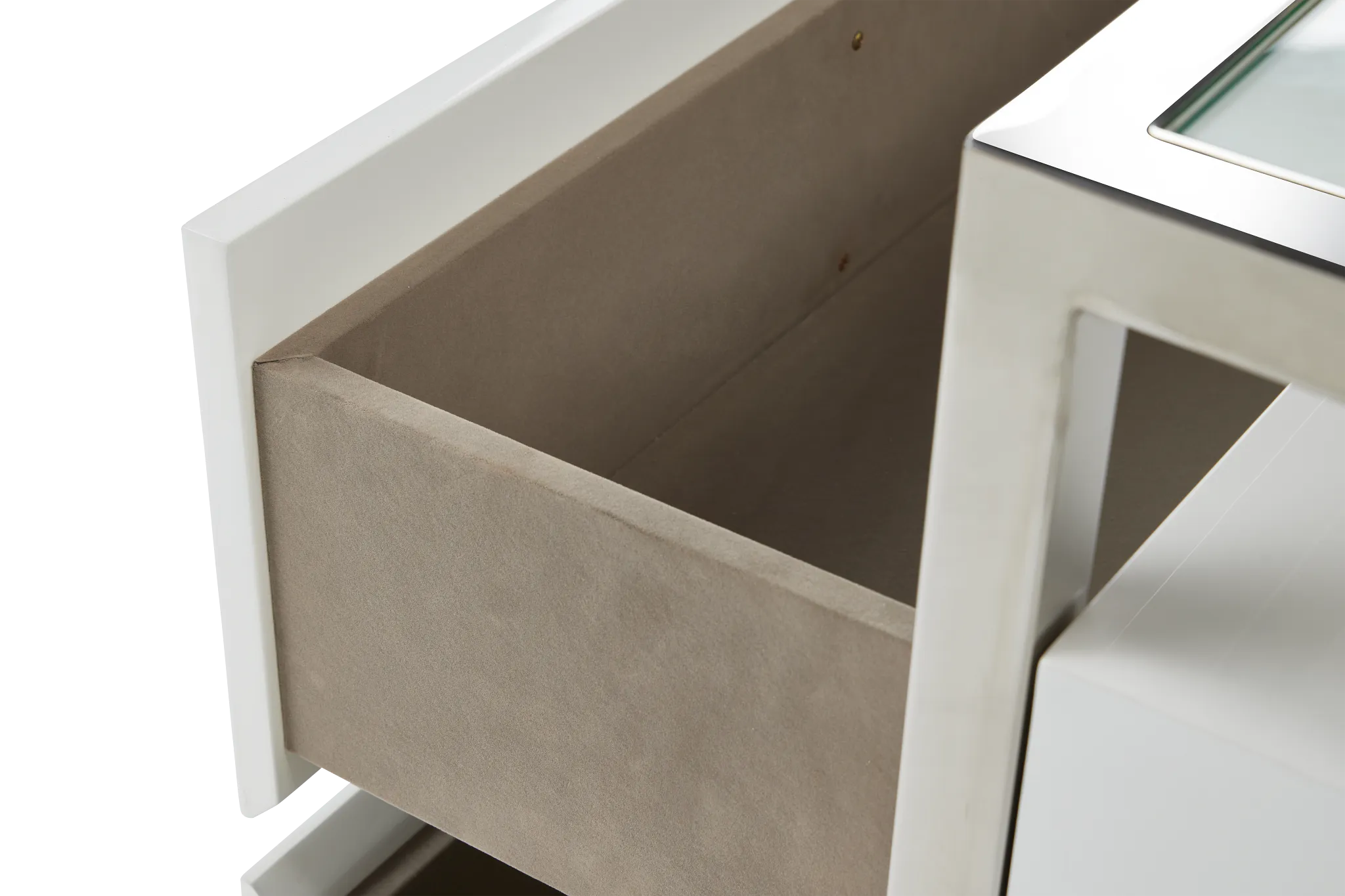 Miami White Nightstand