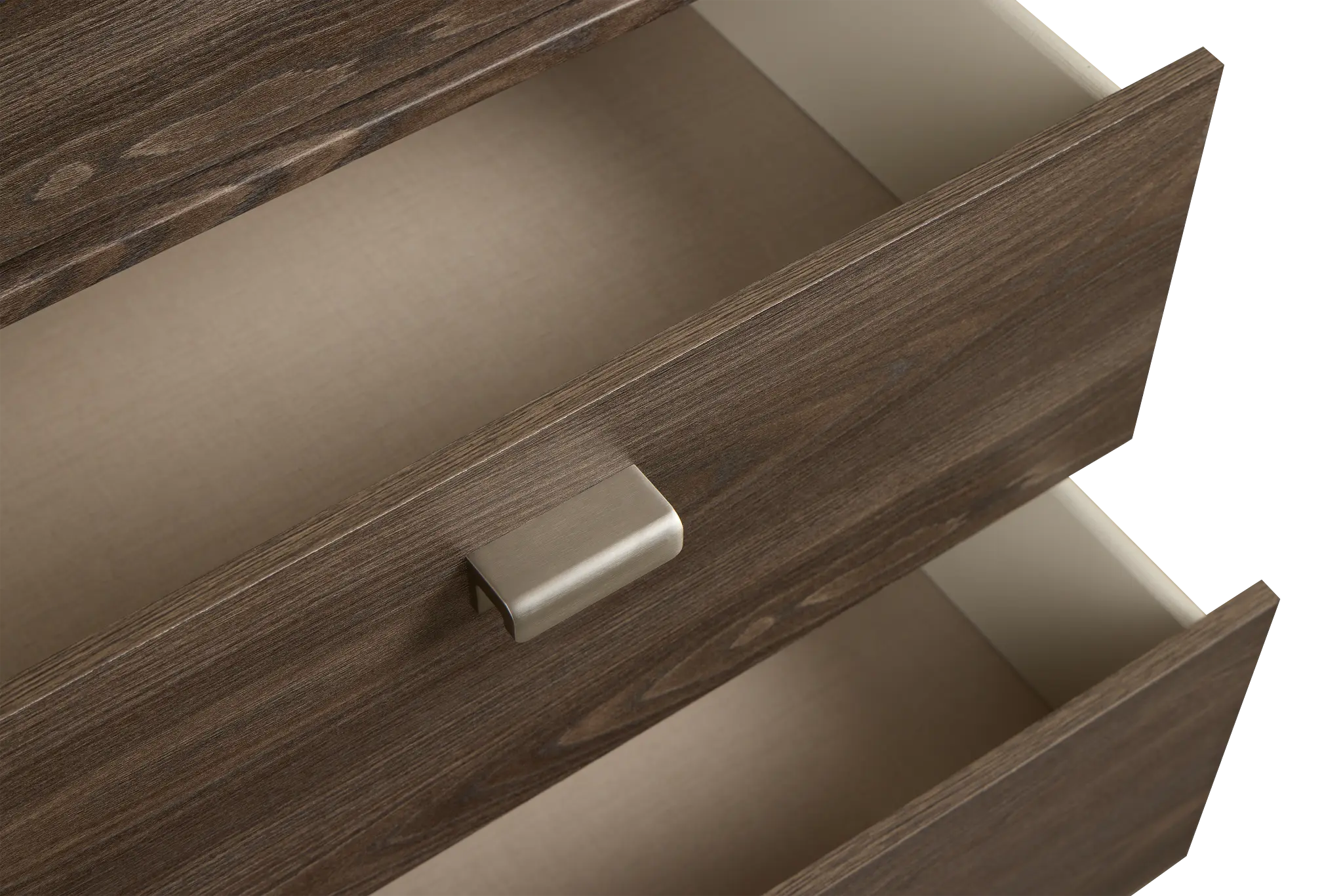 Warren Two-tone Stone Dresser & Mirror Warren Two-tone Stone Dresser & Mirror