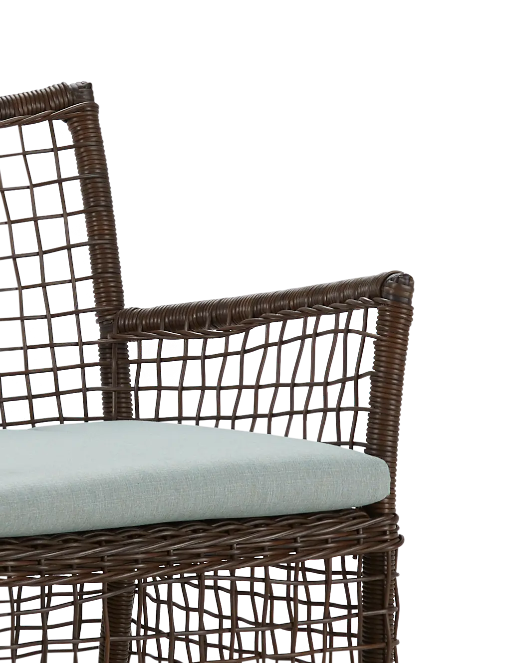 Southport Teal Woven Arm Chair Southport Teal Woven Arm Chair