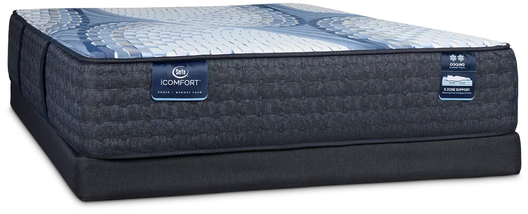 Serta Icomfort Iona Medium Low-profile Mattress Set Serta Icomfort Iona Medium Low-profile Mattress Set