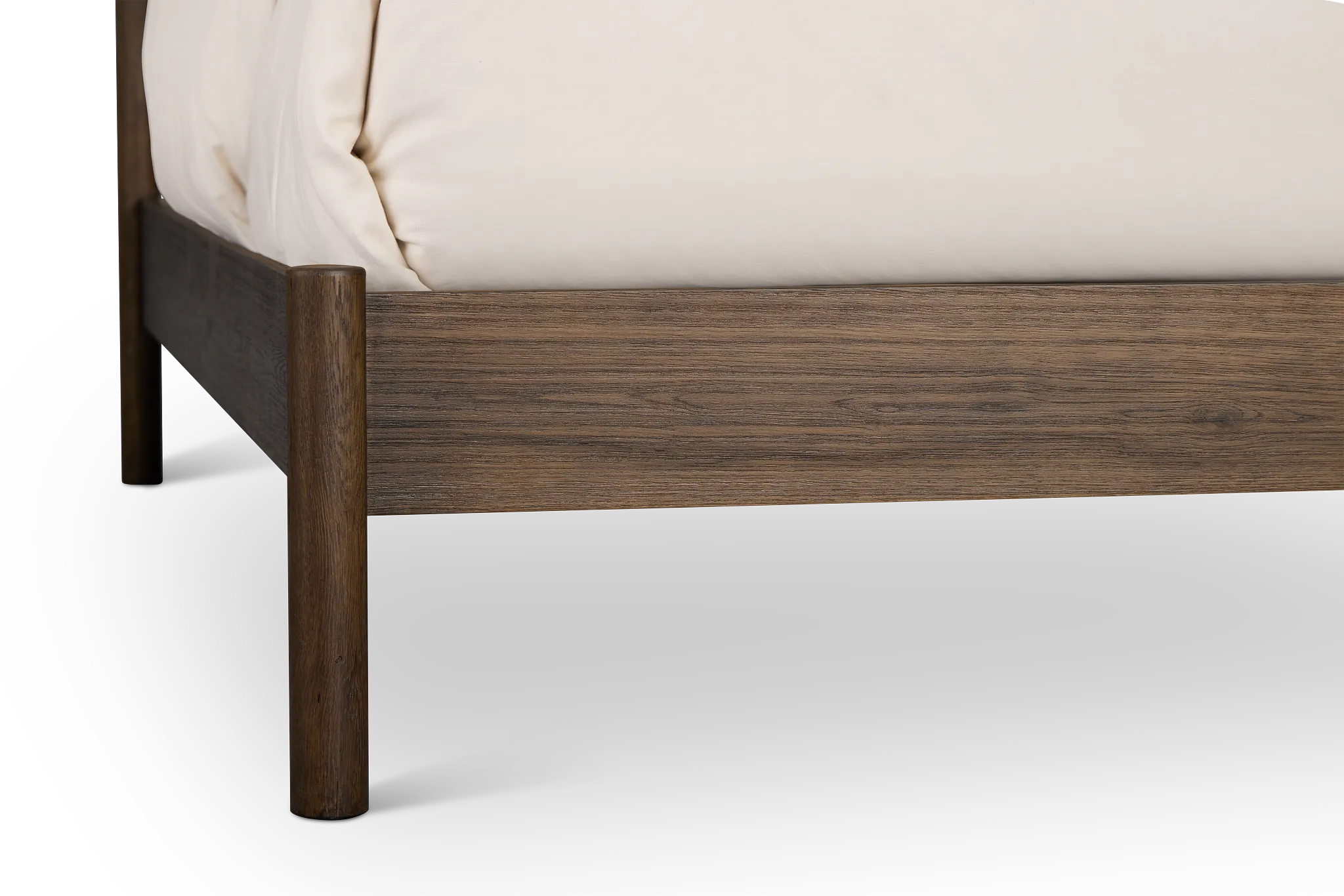 Santorini Dark Tone Woven Panel Bed