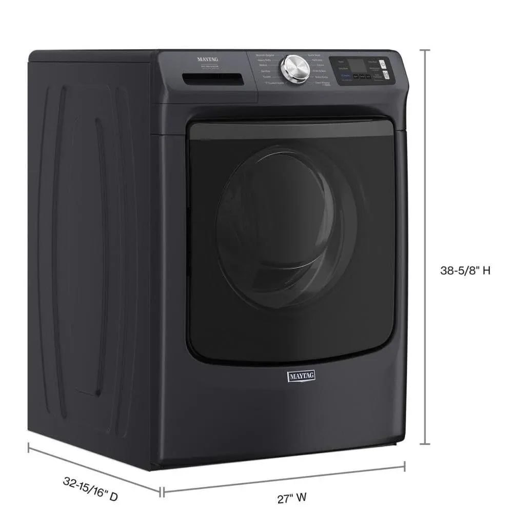 Maytag 7020rf Smart Pet Pro Black Front Load Washer