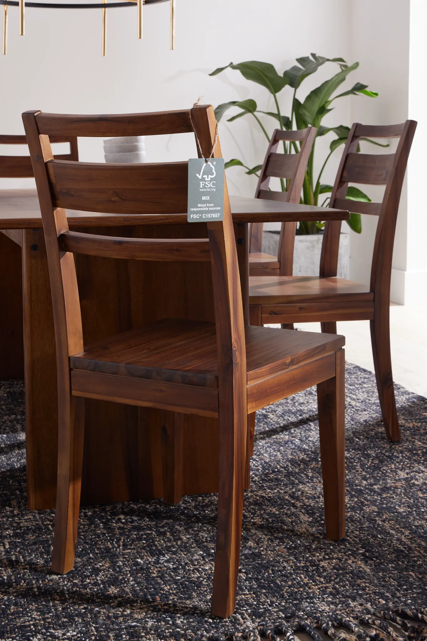Bowery Dark Tone Side Chair