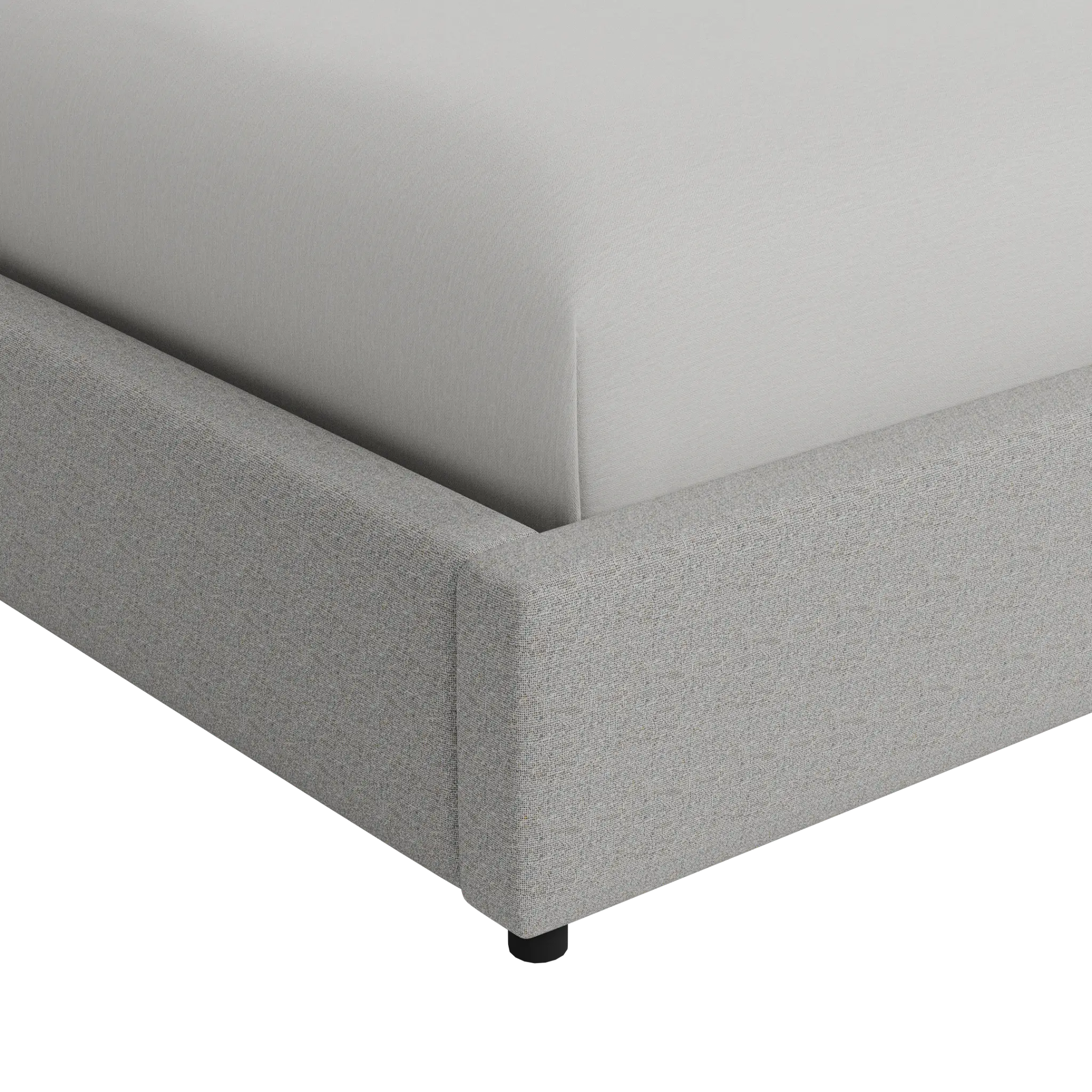Grayton Natural Beauty 54" Upholstered Platform Bed Grayton Natural Beauty 54" Upholstered Platform Bed
