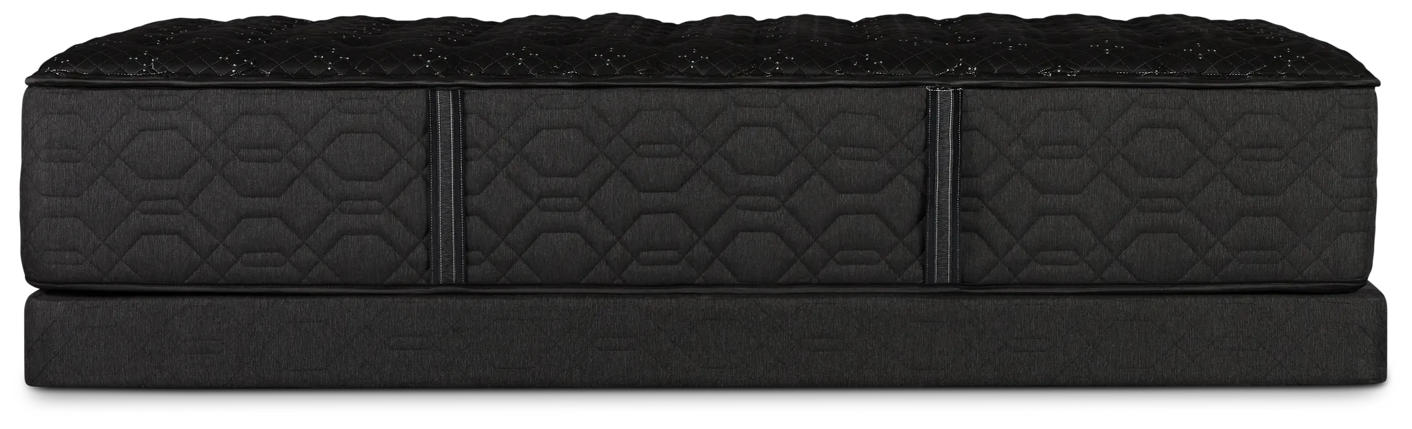 Beautyrest Black Series Three Extra Firm Low-profile Mattress Set