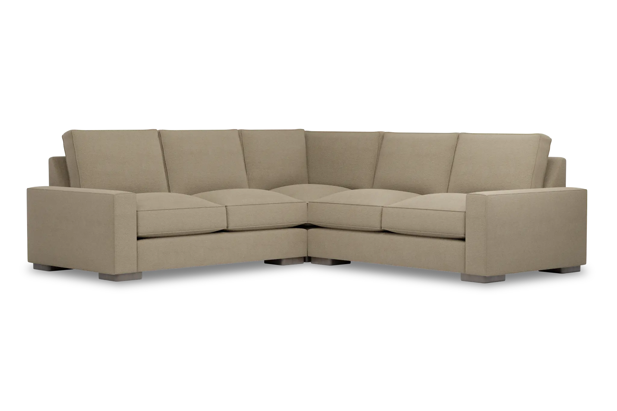Edgewater Elite Taupe Small Two-arm Sectional Edgewater Elite Taupe Small Two-arm Sectional